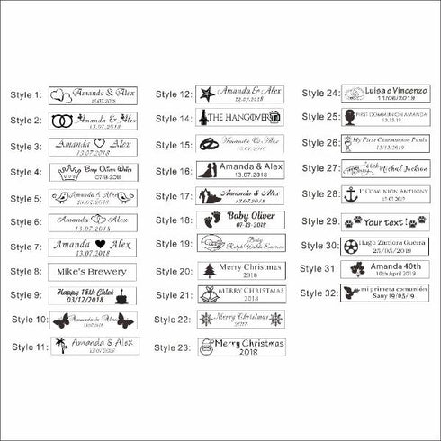 Porte-clés personnalisés Décapsuleur 50Pcs
